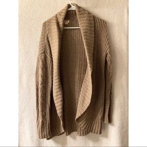 Brown cardigan